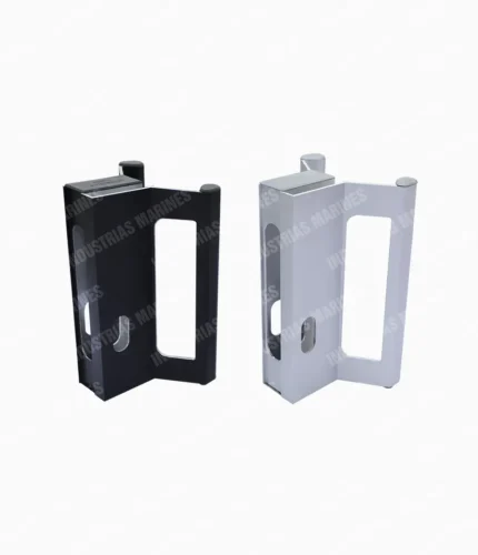 portachapa de aluminio con asa