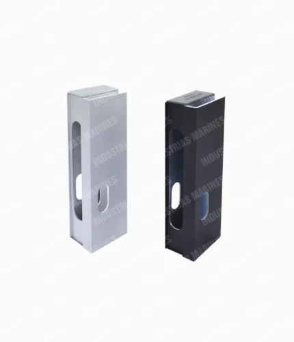 portachapa de aluminio sin asa